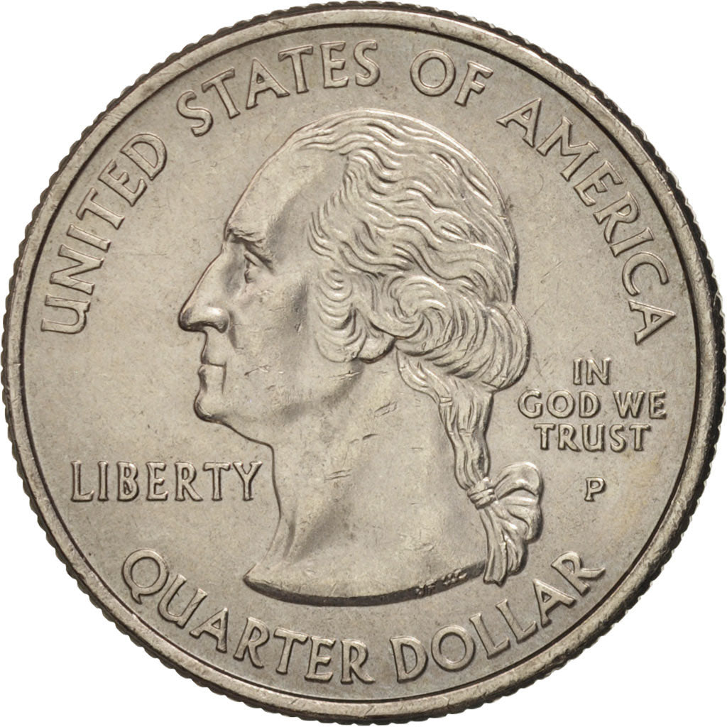 Coin, United States, Quarter, 2008, U.S. Mint, Philadelphia, AU(55-58)