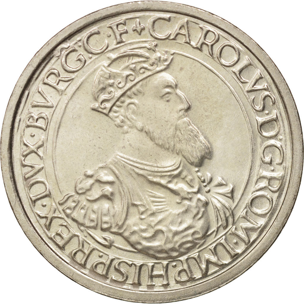 Coin, Belgium, 5 Ecu, 1987, AU(55-58), Silver, KM:166