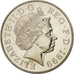 Great Britain, Elizabeth II, 5 Pounds, 1999, MS(63), Copper-nickel, KM:997