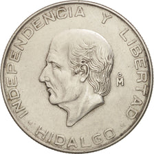 Mexico, 5 Pesos, 1955, Mexico City, AU(50-53), Silver, KM:469