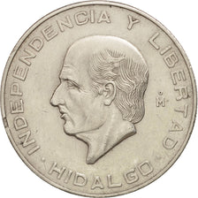 Mexico, 10 Pesos, 1956, Mexico City, AU(50-53), Silver, KM:474
