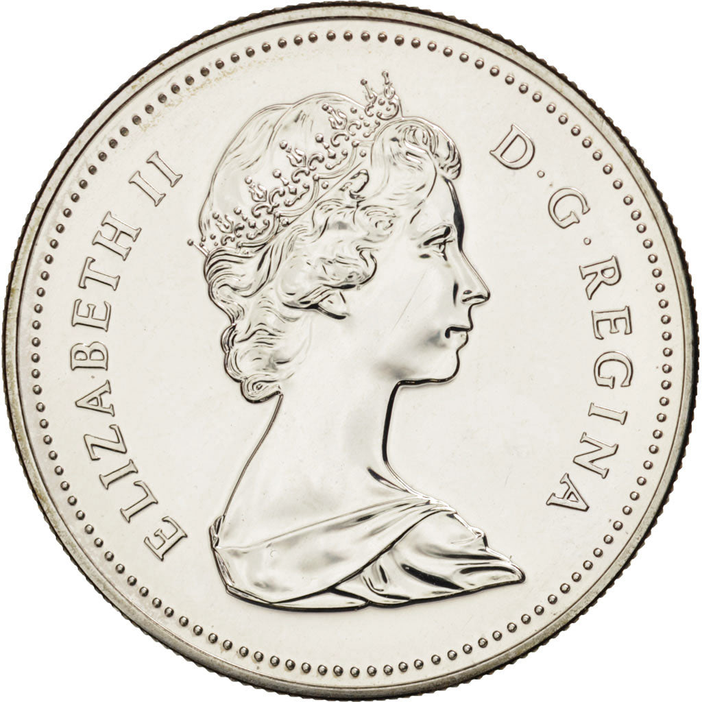 Coin, Canada, Elizabeth II, Dollar, 1982, Royal Canadian Mint, Ottawa, MS(64)