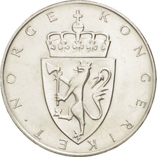 Norway, Haakon VII, 10 Kroner, 1964, AU(55-58), Silver, KM:413