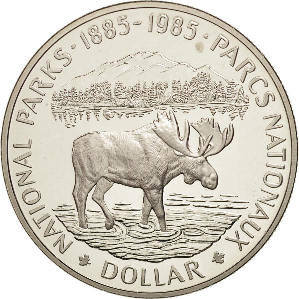 Coin, Canada, Elizabeth II, Dollar, 1985, Royal Canadian Mint, Ottawa, MS(64)