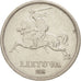 Lithuania, 5 Litai, 1936, AU(50-53), Silver, KM:82