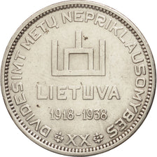 Lituania, 10 Litu, 1938, MBC+, Plata, KM:84