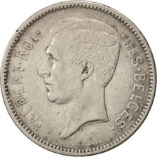 Moneta, Belgio, 5 Francs, 5 Frank, 1930, MB, Nichel, KM:97.1
