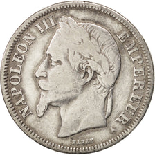Monnaie, France, Napoleon III, Napoléon III, 2 Francs, 1868, Paris, TB+