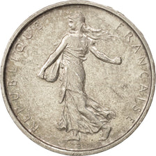 France, Semeuse, 5 Francs, 1968, AU(50-53), Silver, KM:926