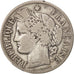 France, Cérès, 2 Francs, 1871, Paris, VF(30-35), Silver, KM:817.1