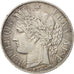 Coin, France, Cérès, Franc, 1872, Bordeaux, EF(40-45), Silver, KM:822.2