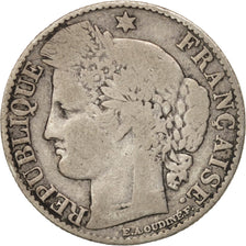 France, Cérès, 50 Centimes, 1895, Paris, VF(20-25), Silver, KM:834.1