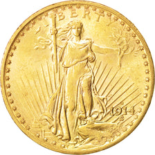 United States,Saint-Gaudens,$20,1914,San Francisco,AU(55-58)