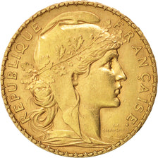 France, Marianne, 20 Francs, 1900, AU(55-58), Gold, KM:847