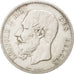 Belgium, Leopold II, 5 Francs, 5 Frank, 1867, VF(30-35), Silver, KM:24