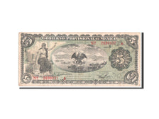Banconote, Messico - Rivoluzionario, 5 Pesos, 1914, MB+