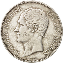 Coin, Belgium, Leopold I, 5 Francs, 5 Frank, 1850, EF(40-45), Silver, KM:17