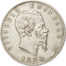 Italy, Vittorio Emanuele II, 5 Lire, 1872, Milan, EF(40-45), Silver, KM:8.3