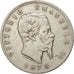 Münze, Italien, Vittorio Emanuele II, 5 Lire, 1875, Milan, S+, Silber, KM:8.3
