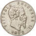 Coin, Italy, Vittorio Emanuele II, 5 Lire, 1876, Rome, EF(40-45), Silver, KM:8.4