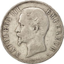 Münze, Frankreich, Napoleon III, Napoléon III, 5 Francs, 1856, Paris, S+