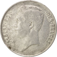 Coin, Belgium, Franc, 1912, AU(50-53), Silver, KM:72