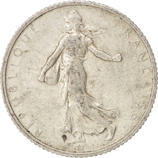 Münze, Frankreich, Semeuse, Franc, 1909, Paris, S+, Silber, KM:844.1