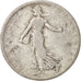 Coin, France, Semeuse, Franc, 1906, Paris, VF(20-25), Silver, KM:844.1