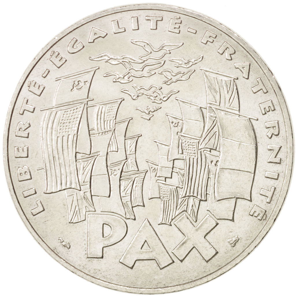 Francia, 8 mai 1945, 100 Francs, 1995, BB+, Argento, KM:1116.2