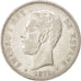 Spain, Amadeao I, 5 Pesetas, 1871, Madrid, VF(30-35), Silver, KM:666