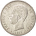 Spain, Amadeao I, 5 Pesetas, 1871, Madrid, EF(40-45), Silver, KM:666