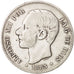 Spain, Alfonso XII, 5 Pesetas, 1885, Madrid, VF(30-35), Silver, KM:688