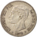 Coin, Spain, Alfonso XII, 5 Pesetas, 1878, Madrid, EF(40-45), Silver, KM:676