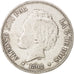 Monnaie, Espagne, Alfonso XIII, 5 Pesetas, 1892, Madrid, TTB, Argent, KM:700