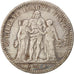 Monnaie, France, Hercule, 5 Francs, 1848, Strasbourg, TB+, Argent, KM:756.2