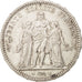 France, Hercule, 5 Francs, 1871, Paris, TTB+, Argent, KM:820.1, Gadoury:745