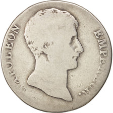 Moneda, Francia, Napoléon I, 5 Francs, 1804, Toulouse, BC, Plata, KM:660.8