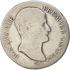 France, 5 Francs, 1804, Toulouse, VG(8-10), Silver, KM:659.10, Gadoury:577