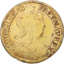 Frankreich, Louis XIV, 1/2 Écu à la mèche longue,1655,SGE+,KM 164.20
