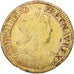 Frankreich, Louis XIV, 1/2 Écu à la mèche longue,1655,SGE+,KM 164.20