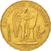 Munten, Frankrijk, Génie, 20 Francs, 1876, Paris, ZF, Goud, KM:825