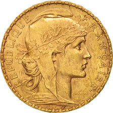 Francia, Marianne, 20 Francs, 1899, MBC+, Oro, KM:847, Gadoury:1064
