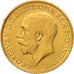 Great Britain, George V, Sovereign, 1915, AU(55-58), Gold, KM:820