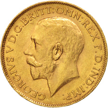 Munten, Zuid Afrika, George V, Sovereign, 1925, ZF+, Goud, KM:21