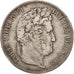Coin, France, Louis-Philippe, 5 Francs, 1836, Lille, VF(30-35), Silver
