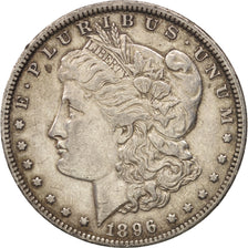 Stati Uniti, Morgan Dollar,1896, New Orleans, BB, Argento, KM 110