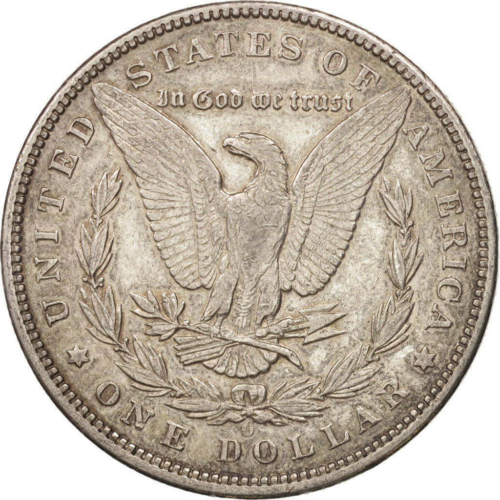 Stati Uniti, Morgan Dollar,1896, New Orleans, BB, Argento, KM 110