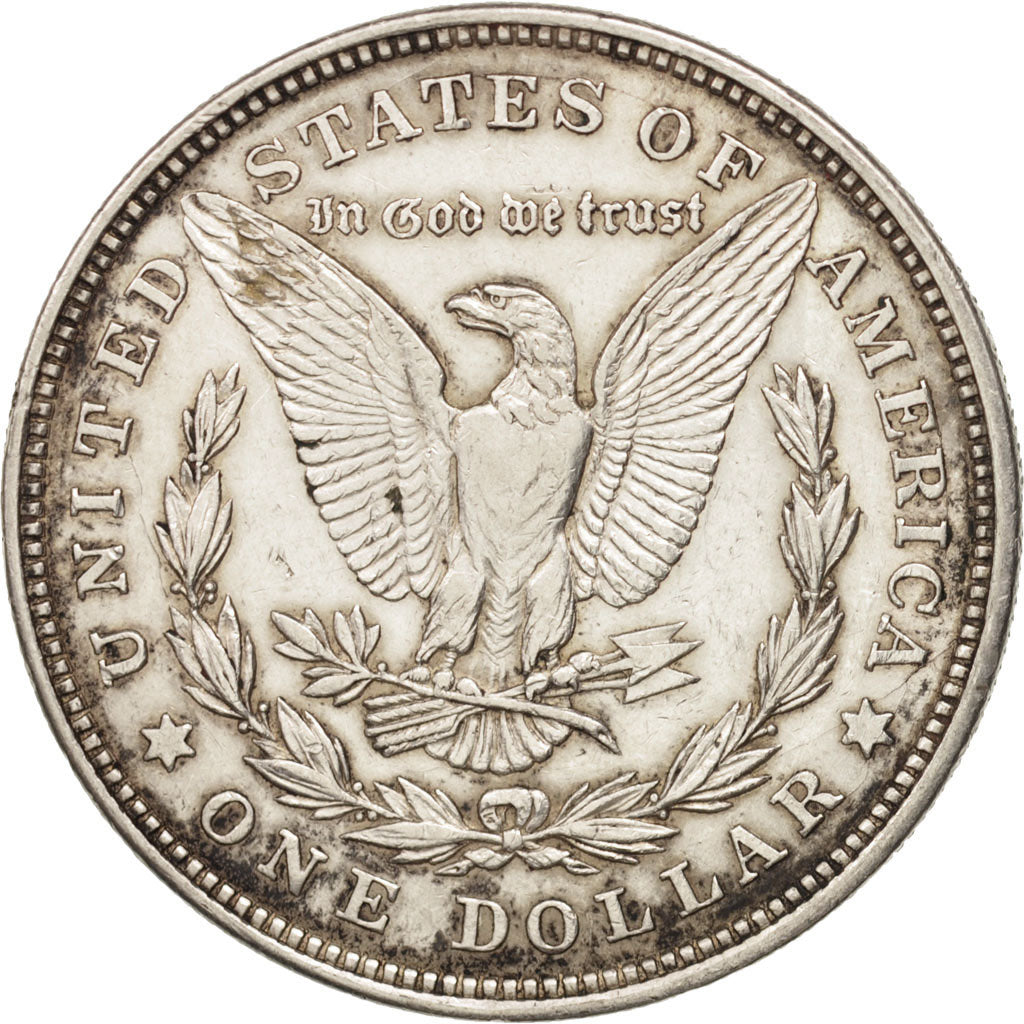 Coin, United States, Morgan Dollar, Dollar, 1921, U.S. Mint, Philadelphia