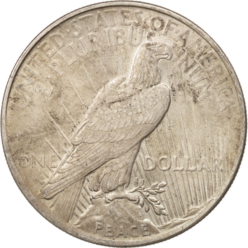 Coin, United States, Peace Dollar, Dollar, 1924, U.S. Mint, Philadelphia