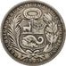 Peru, Sol, 1923, Philadelphia, VF(30-35), Silver, KM:218.1